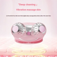 Brosse nettoyante faciale sonique en silicone étanche pour exfoliation de la peau et équipement de bien-être et de physiothérapie – Fournisseur de choix