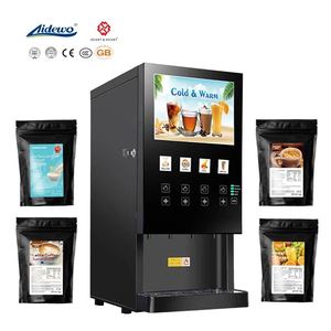 เครื่องจำหน่ายชาและกาแฟอัตโนมัติ Aidewo YKT4-01 สำหรับร้านอาหาร โรงแรม ใช้งานเชิงพาณิชย์ ผลิตชาและกาแฟร้อนได้ทันที 10 แก้ว/นาที - Product Image 1