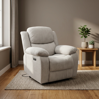 Fauteuil inclinable électrique de haute qualité, chaise de salon de beauté et de spa avec dossier inclinable, chaise d'attente pour salon, hôtel