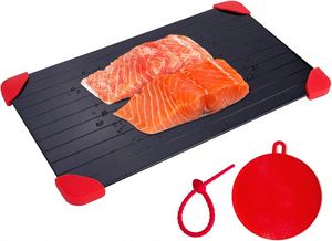 Bandeja de Descongelación de Aluminio para Carne Congelada con Placa de Descongelación Súper Rápida para Pollo y Pescado que Descongela la Carne Congelada - Product Image 3