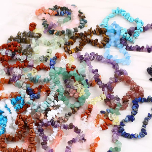 Bloque y Cubo de Cristal Natural Tallado, Estilo Amor Ecológico, Simple, Versátil, Irregular, Pequeño, Elástico, Joyería <span class=keywords><strong>para</strong></span> Damas - Product Image 3