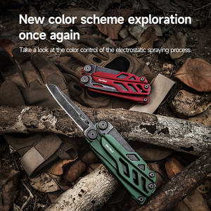 Nouvel Outil Polyvalent 16-en-1 : Pince Pliante, Ciseaux, Outils Multifonctionnels, Couteau de Survie pour Camping en Plein Air, Équipement EDC NE20286 - Product Image 3