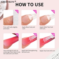 9 couleurs dégradé peinture Ombre Gel Nail Art OEM ODM Palette de couleurs Pat Pat Nail Art Ombre Gel 9 fentes Pudding Nail Gel Palette