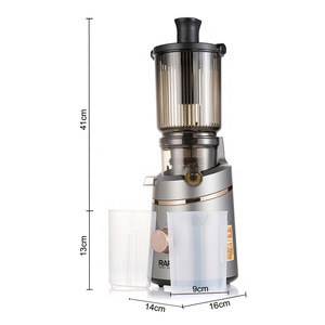 Extractor de Jugos Portátil de Boca Ancha de 250W y 500ml, Prensa en Frío Eléctrica Recargable por USB, Multifuncional para Hotel y Hogar, Extractor de Caña de Azúcar - Product Image 6