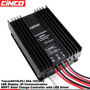 Tracer3910LPLI 15A 12/24 V MPPT सौर स्ट्रीट प्रकाश प्रभारी नियंत्रक आईआर या एप्लिकेशन सेट सौर प्रकाश नियंत्रक - Product Image 6