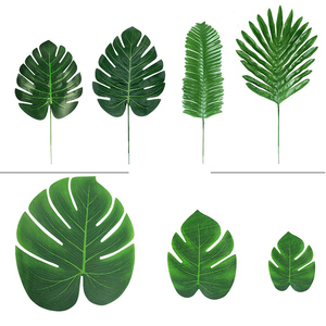 Foglia di Monstera Artificiale - Fogliame Verde Realistico per Decorazioni <span class=keywords><strong>Festa</strong></span> <span class=keywords><strong>Hawaiana</strong></span>, Centrotavola, Matrimoni, Decorazioni per la Casa - Product Image 6