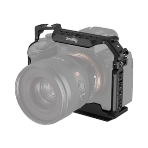 Pour <span class=keywords><strong>SmallRig</strong></span> <span class=keywords><strong>Cage</strong></span> de caméra complète en plastique compatible avec Sony Alpha 7R V/IV/S III/A7R IV/Alpha 1-3667B - Product Image 1