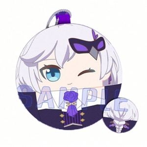 Customizable Creative PP Cotton Filling Anime Plush Keychains Customized Manjuu Toys for Gift - Product Image 1