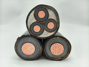 XHIE 6/10kV 12kV N2XSEY <span class=keywords><strong>3</strong></span> 코어 25-300mm2 MV 전원 케이블 YJV YJSV CU XLPE CTS PVC 갑옷없이 IEC 60502-<span class=keywords><strong>2</strong></span> ESSCABLE - Product Image 4