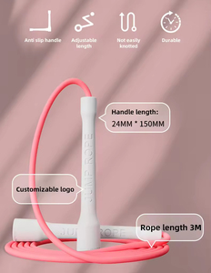 Skipping <strong>Rope</strong> With Ball Bearings Rapid Speed <strong>Jump</strong> <strong>Rope</strong> Cable and Memory Foam Handles Ideal for Aerobic <strong>Exercise</strong> - Product Image 2