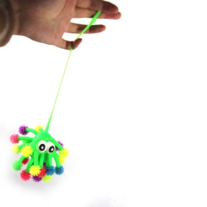 2019 Hot Selling Many <strong>Long</strong> Tentacles Tpr Light up <strong>Ball</strong> Flashing Fluffy <strong>Ball</strong> with Big Eyes - Product Image 6