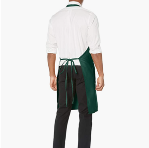 Grembiule impermeabile Non tessuto all'ingrosso Logo personalizzato ristorante cucina Chef cucina grembiuli <span class=keywords><strong>parrucchiere</strong></span> barbiere ospitalità grembiuli - Product Image 3