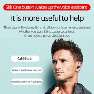 Audífonos Inalámbricos <span class=keywords><strong>A6S</strong></span> <span class=keywords><strong>Airdots</strong></span> Negros con Cancelación de Ruido BT 5.0, Auriculares TWS con Micrófono - Product Image 5