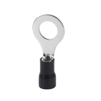Borne de raccordement électrique annulaire isolée en PVC, connecteur de fil en cuivre et laiton pour câblage de panneau de distribution électrique