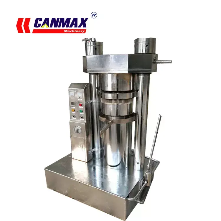 Stainless Steel Cold Pressed Rice Bran Hydraulic Oil Press Machine