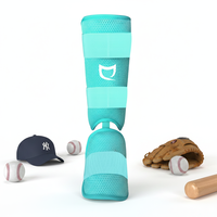 Protège-tibias de baseball personnalisés avec logo imprimé pour l'entraînement d'équipe – Plusieurs tailles disponibles, respirants, durables – Offre ODM Fabricant