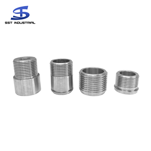 ข้อต่อเกลียวสำหรับฮีตเตอร์ท่อสเตนเลส304 Ss316L ตัวผู้ตัวเมียขั้วต่อเกลียวสำหรับฮีตเตอร์แบบกำหนดเอง - Product Image 2