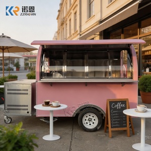 <span class=keywords><strong>Remorque</strong></span> à café commerciale entièrement équipée, café mobile, <span class=keywords><strong>remorque</strong></span> alimentaire avec cuisine personnalisée pour la vente de rue - Product Image 2
