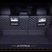 Tapis de coffre de voiture en cuir, imperméable, antidérapant, sur mesure pour un nettoyage facile, doublure de coffre arrière universelle pour SUV et berline
