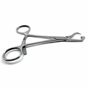 Meilleure pince de maintien d'os manuelle Plaque sur mesure 5.5 pouces en acier inoxydable chirurgical certifié CE Utilisation hospitalière SurgiRight - Product Image 1