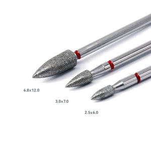 Высококачественные твердосплавные алмазные фрезы для маникюра, для очистки кутикулы, профессиональные инструменты для ухода за ногтями - Product Image 2