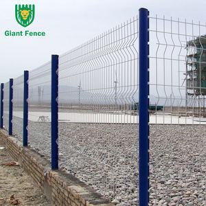 Vente flash - Panneau de clôture en grillage métallique galvanisé 3D incurvé, revêtu de PVC, prix avantageux pour le jardin - Product Image 2