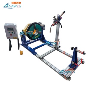 Mâm xoay hàn nặng BWJ-600, tải trọng 500KG/600KG/1100 lbs, với chuck tay quay 400mm - Product Image 5