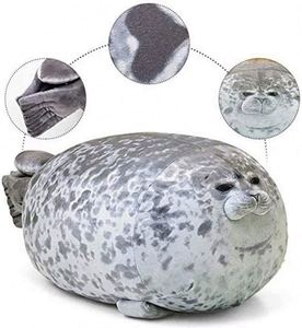 Almohada de Peluche de Foca Marina Adorable, Juguete de Peluche de Algodón Relleno - Product Image 2