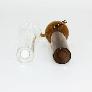 Tube d'absorption du dioxyde de soufre de la Vallée de Silicone, 50 ml, en verre borosilicate de haute qualité, pour la recherche scientifique en laboratoire - Product Image 3