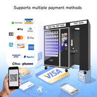 Distributeur automatique d'impression et de décoration 3D pour nail art avec plusieurs options de paiement et surveillance à distance