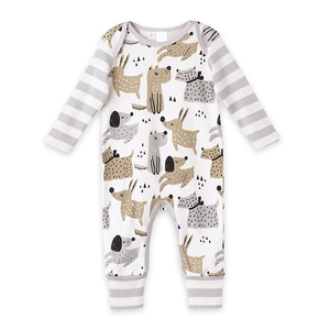 Pelele de Algodón Orgánico para Bebé, Trajes de Dormir Personalizados para Bebé, Ropa Ecológica para Recién Nacido, Mono Enterizo - Product Image 3