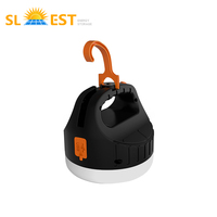 Consommation d'énergie d'urgence du système d'éclairage solaire multifonctionnel portable, lampes solaires de camping LED