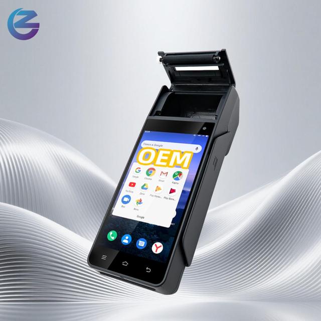 NEW Z90 Android 12.0 Smart POS Terminal with Bluetooth Card Reader and Thermal Printer for Ticket Printing & Tax Management