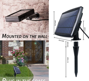 S14 luces de cadena de energía Solar <span class=keywords><strong>48ft</strong></span> 15M iluminación de vacaciones al aire libre guirnalda de jardín luces de cadena alimentadas por CC con bombillas Led Edison - Product Image 6
