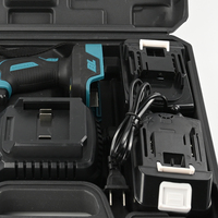Perceuse sans fil rechargeable au lithium 18V sans balais avec mandrin métallique de 1/2 pouce (13 mm) pour mur en brique et béton