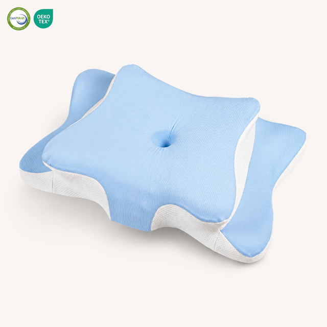 Butterfly Contour Pillow Wholesale Hotel Chain Supply Ergonomic Memory Foam OEM Factory Direct Bulk Order