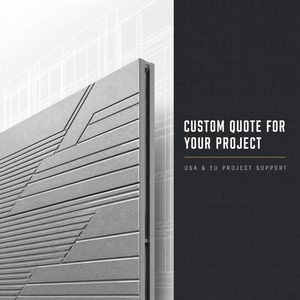 Panneaux de mur rideau en aluminium modernes pour la décoration intérieure des centres commerciaux, anti-corrosion - Product Image 5