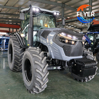 Tracteur agricole 4x4 de 180 ch avec cabine, prix avantageux, fabrication chinoise, haute qualité pour usage agricole