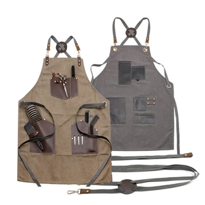 Leather Aprons For Men, Heavy Duty Leather Work Apron, Heat