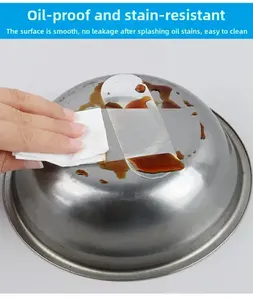 Wholesale Aluminium Foil Repair Tapes Pot Patches Sticker <b>High</b> <b>Temperature</b> Resistant <b>Adhesive</b> Tape for Pots Stop Leak Mend Fixed - Product Image 3