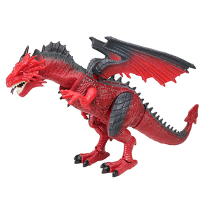 Giocattolo del drago di radiocomando a infrarossi in plastica hobby RC con luce e musica - Product Image 3