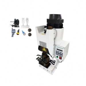 Arnés de cableado eléctrico semiautomático 2T, aplicador de terminal de cable, máquina de prensado y punzonado - Product Image 1