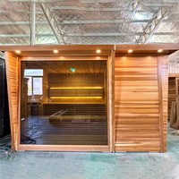 Unité de douche sauna innovante avec commande numérique intelligente pour spa à domicile de luxe et amélioration de salle de bain moderne
