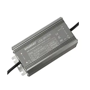 Soluk 112-120w Led sürücü güç kaynağı su geçirmez IP67 LED sokak lambası sürücü led yüksek bay sürücü