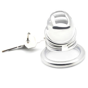 Jaula para Pene FRRK-14 con <span class=keywords><strong>Candado</strong></span>, Juguete Sexual, Jaula de <span class=keywords><strong>Castidad</strong></span> para Hombre - Product Image 2