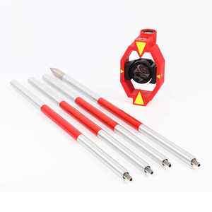 미니 프리즘 측량 장비 -30/0/17.5mm, 4극 토탈 스테이션 기기용 직각 프리즘, 측량용 정확도 5~8인치 - Product Image 3