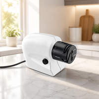 Vente flash - Affûteur de couteaux électrique professionnel portable 3 en 1 multifonctionnel - Affûteur de ciseaux et de tournevis pour chef de cuisine