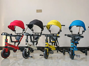 Bon prix, <span class=keywords><strong>tricycle</strong></span> enfant <span class=keywords><strong>pliable</strong></span> 4 en 1 avec pneus gonflables CE, siège rotatif et pièces détachées pour <span class=keywords><strong>tricycle</strong></span> à roulettes - Product Image 5