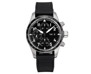 Nuevo Modelo de Reloj Mecánico para Hombre con Esfera Negra y Cristal de Zafiro - Product Image 1