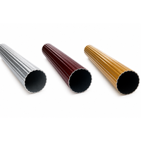 Tringle à rideaux murale robuste en aluminium pour rideaux romains, tringle coulissante pour rideaux, tringle de rail pour rideaux de chambre